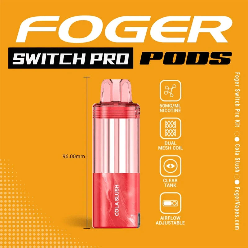 Foger Switch Pro 30K Disposable Pod