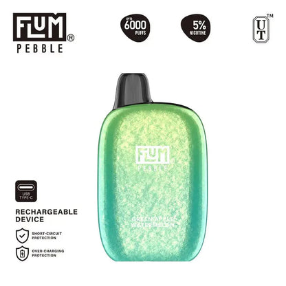 Flum Disposable Vape Flum Pebble Disposable Vape (5%, 6000 Puffs)