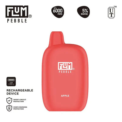 Flum Disposable Vape Flum Pebble Disposable Vape (5%, 6000 Puffs)