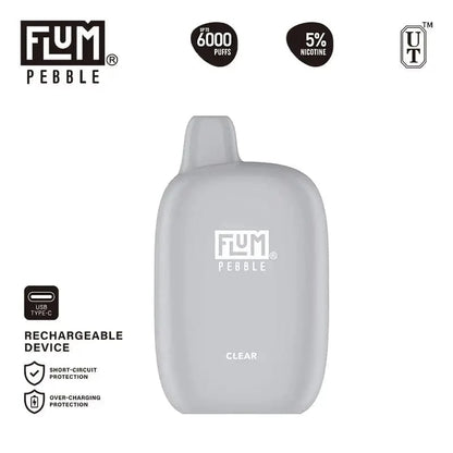 Flum Disposable Vape Flum Pebble Disposable Vape (5%, 6000 Puffs)