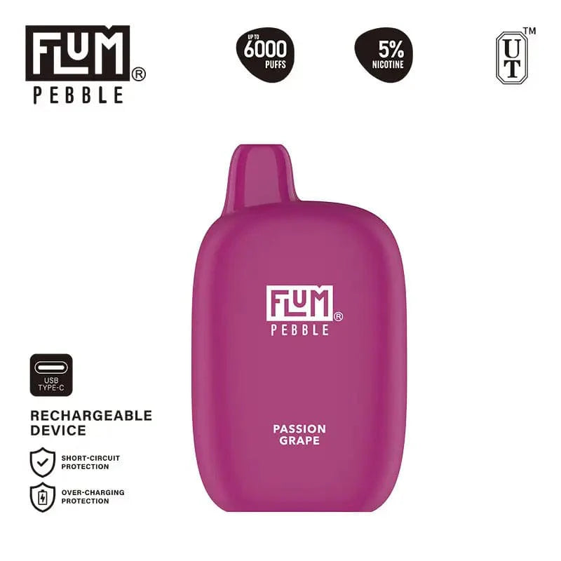 Flum Disposable Vape Flum Pebble Disposable Vape (5%, 6000 Puffs)