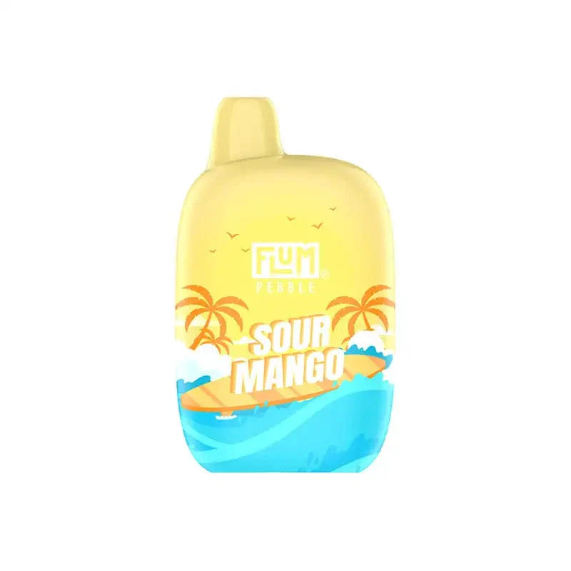 Flum Disposable Vape Sour Mango Flum Pebble Disposable Vape (5%, 6000 Puffs)