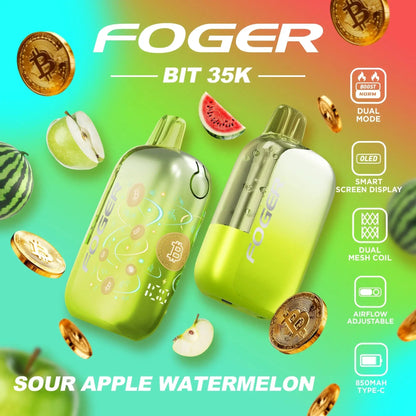 Foger Disposable Vape Foger Bit 35K Disposable Vape (5%, 35000 Puffs)