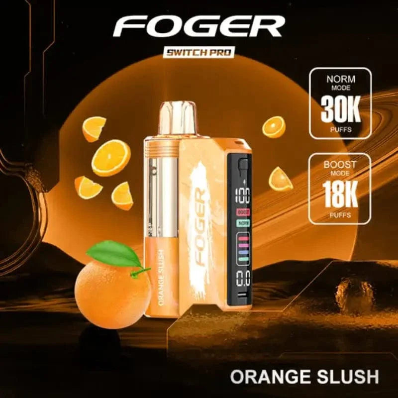 Foger Disposable Vape Orange Slush Foger Switch Pro 30K Disposable Vape (5%, 30000 Puffs)