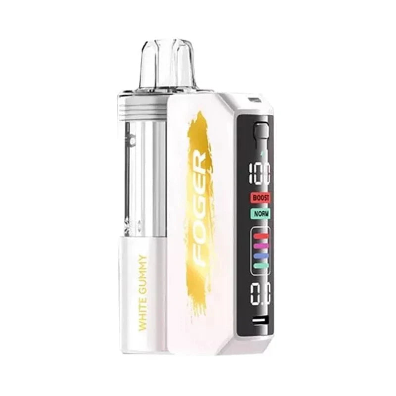 Foger Disposable Vape White Gummy Foger Switch Pro 30K Disposable Vape (5%, 30000 Puffs)