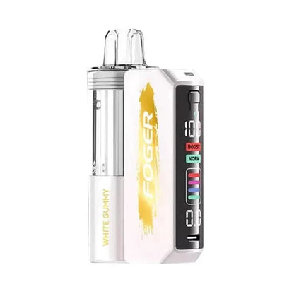 Foger Disposable Vape White Gummy Foger Switch Pro 30K Disposable Vape (5%, 30000 Puffs)