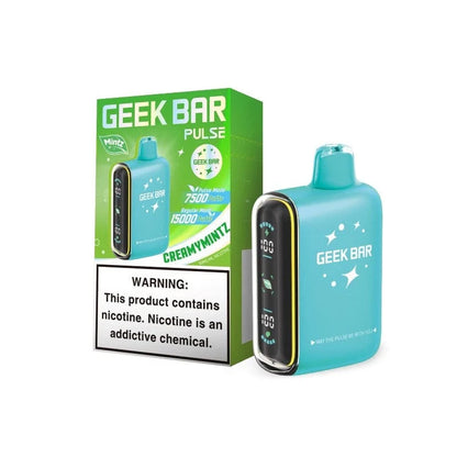 Geek Bar Disposable Vape CreamyMintz' Geek Bar Pulse 15000 Disposable Vape (5%, 15000 Puffs)