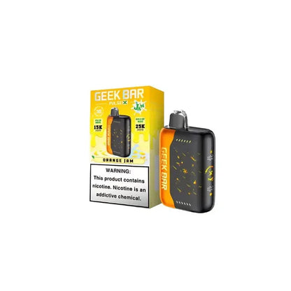 Geek Bar Disposable Vape Orange Jam (Jam Edition) Geek Bar Pulse X 25000 Disposable Vape (5%, 25000 Puffs)