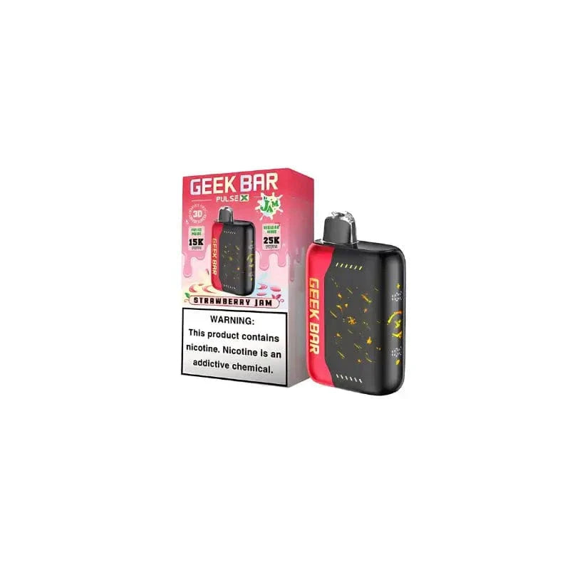 Geek Bar Disposable Vape Strawberry Jam (Jam Edition) Geek Bar Pulse X 25000 Disposable Vape (5%, 25000 Puffs)