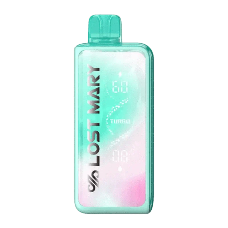 Lost Mary Disposable Vape Black Mint Lost Mary MT35000 Turbo Disposable Vape (5%, 35000 Puffs)