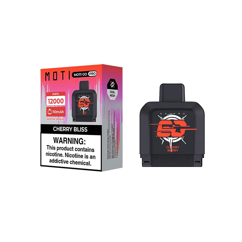 MOTI Vape Pods MOTI Go Pro 12000 Disposable Pod