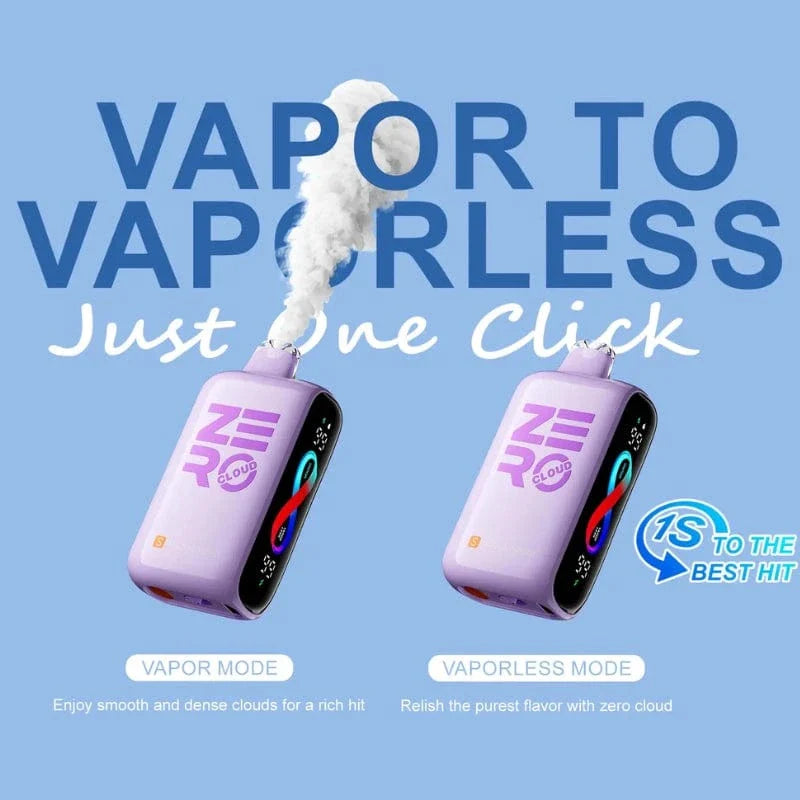 Sikary Vapor Disposable Vape Sikary Cloud Zero 50K Vaporless Disposable (2%, 5%, 50000 Puffs)