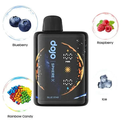Vaporesso Disposable Vape Blue Star DOJO Sphere X 40K Disposable Vape (5%, 40000 Puffs)