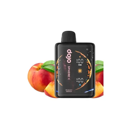 Vaporesso Disposable Vape Peachy Smash DOJO Sphere X 40K Disposable Vape (5%, 40000 Puffs)