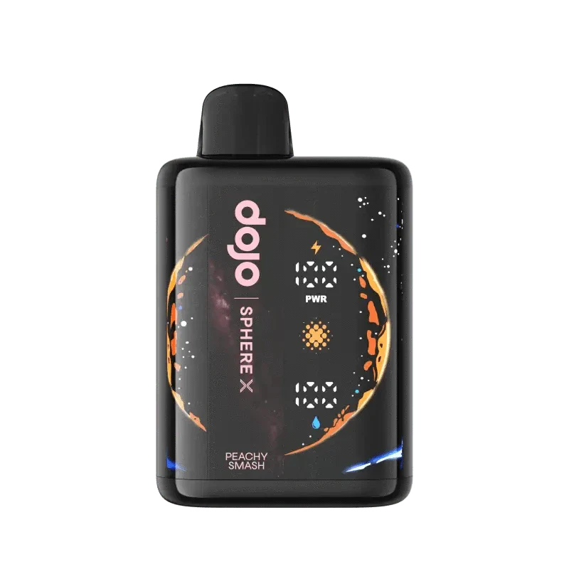 Vaporesso Disposable Vape Peachy Smash' DOJO Sphere X 40K Disposable Vape (5%, 40000 Puffs)