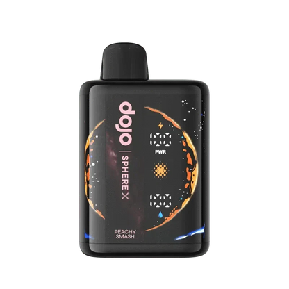 Vaporesso Disposable Vape Peachy Smash' DOJO Sphere X 40K Disposable Vape (5%, 40000 Puffs)