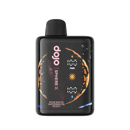 Vaporesso Disposable Vape Sour Batch Watermelon Peach' DOJO Sphere X 40K Disposable Vape (5%, 40000 Puffs)
