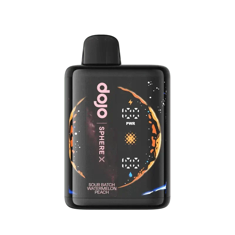 Vaporesso Disposable Vape Sour Batch Watermelon Peach DOJO Sphere X 40K Disposable Vape (5%, 40000 Puffs)