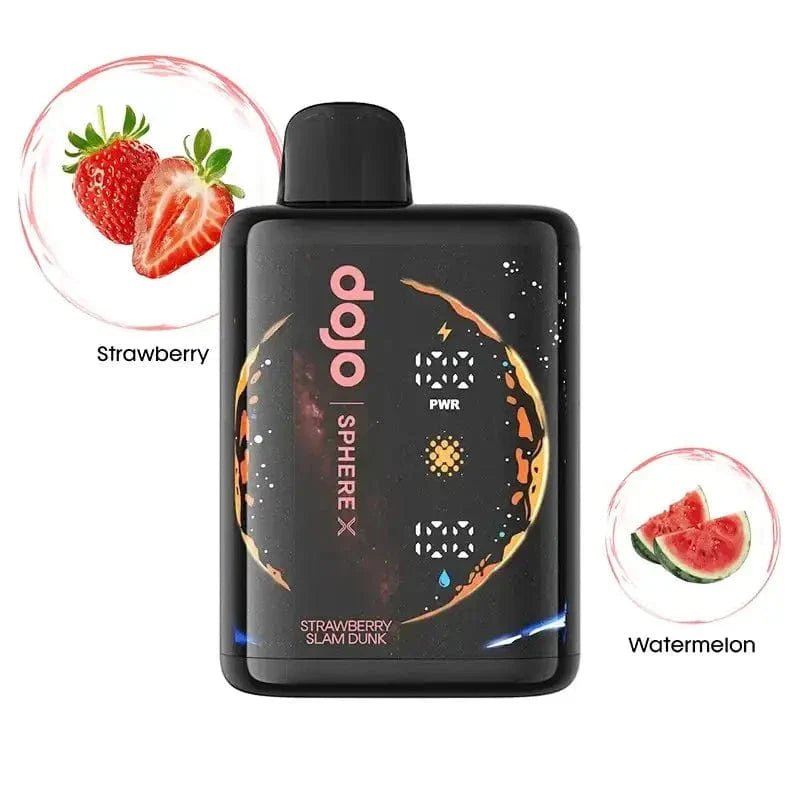 Vaporesso Disposable Vape Strawberry Slam Dunk DOJO Sphere X 40K Disposable Vape (5%, 40000 Puffs)