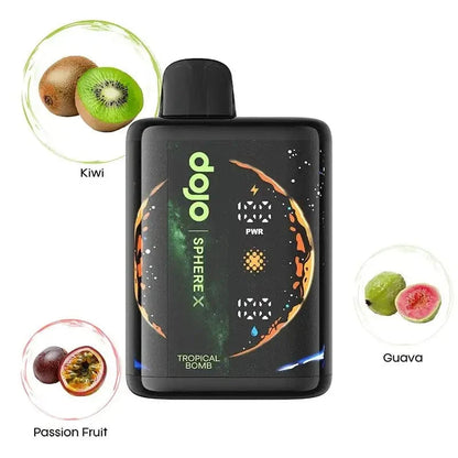Vaporesso Disposable Vape Tropical Bomb DOJO Sphere X 40K Disposable Vape (5%, 40000 Puffs)
