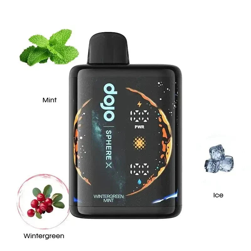 Vaporesso Disposable Vape Wintergreen Mint DOJO Sphere X 40K Disposable Vape (5%, 40000 Puffs)