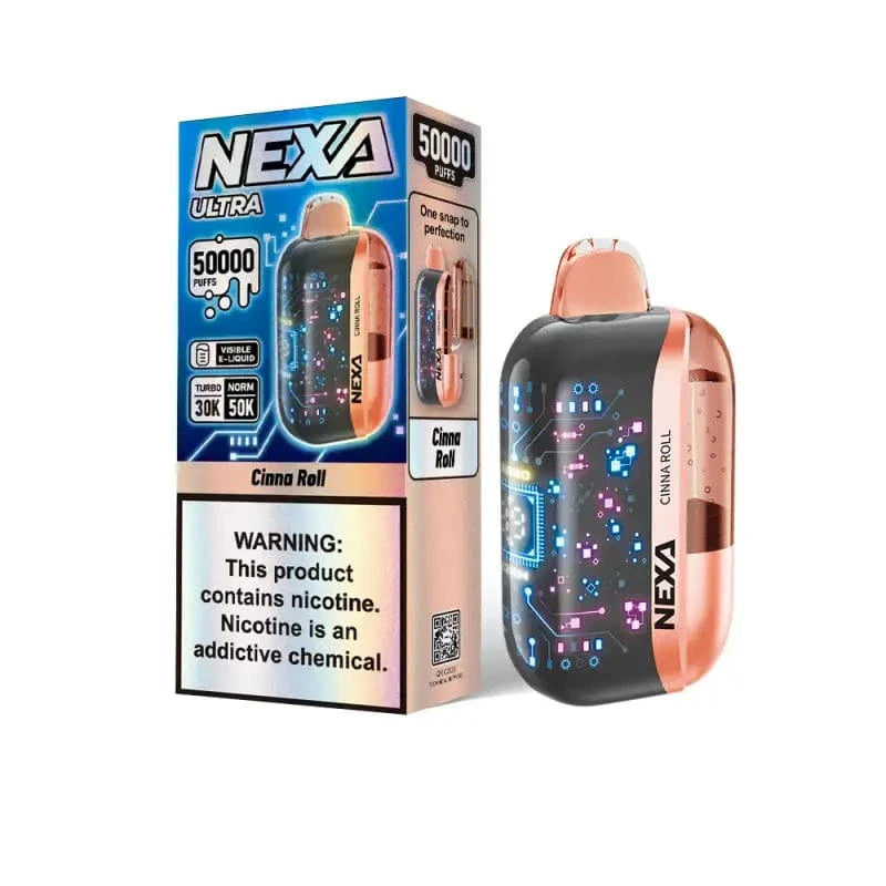 VOOPOO Disposable Vape Cinna Roll VOOPOO NEXA Ultra 50K Disposable Vape (5%, 50000 Puffs)