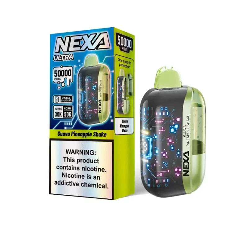 VOOPOO Disposable Vape Guava Pineapple Shake VOOPOO NEXA Ultra 50K Disposable Vape (5%, 50000 Puffs)